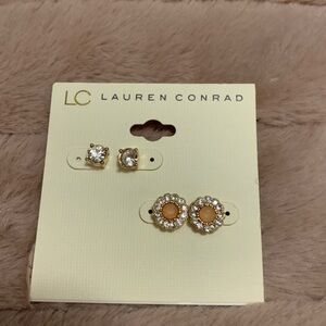 Lauren Conrad Stud Earrings Set